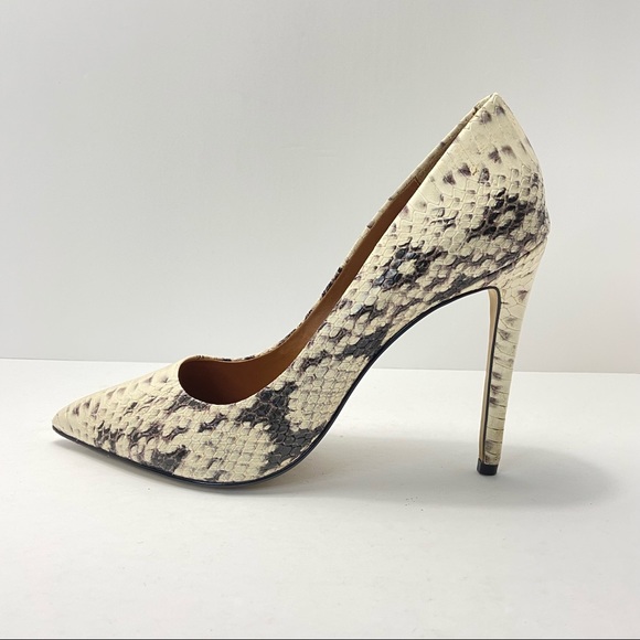 STEVE MADDEN Proto Snakeskin Pumps Women’s Size 9 - Picture 2 of 11